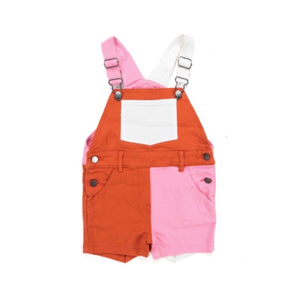 Colorful Kids Overalls denim
